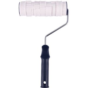 Decoratieve Verf Roller Patroon Schilderen Tool Muur Diy Art Verf Textuur Rolling Bloem Roll