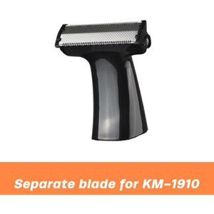 Roestvrij Staal Enkele Blade Voor Kemei Elektrische Scheerapparaat Double-Side Sharp Cutter Hoofd Voor Baard/Been/Wenkbrauw/Borst/Okselhaar