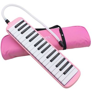 Draagbare 32-Key Piano Stijl Melodica Harmonica Kinderen Studenten Muziekinstrument Harmonica Mondharmonica Toetsenbord
