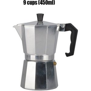 Moka Pot Italiaanse Koffie Machine Espresso Aluminium Geiser Koffiezetapparaat Waterkoker Latte Kachel Klassieke Coffeeware Barista Accessoires