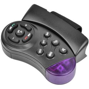 Universele 11-Key Draagbare Carro Controle Remoto Universele Auto MP5 Multimedia Speler CD DVD VCD Stuurwiel Draadloze Afstandsbediening co