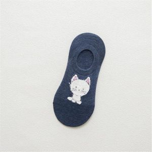 Zomer Herfst Vrouwen Meisje Siliconen Gel Boot Sokken Antislip Antislip Cartoon Panda Onzichtbare Sokken Slippers Zomer Anti-slip Sokken