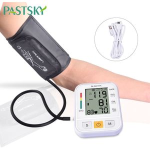Digitale Bloeddrukmeter Bovenarm Tonometer Draagbare Bloeddrukmeter Automatische Bloeddrukmeter Pulsometer