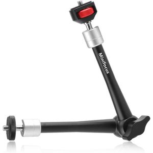 11Inch Verstelbare Scharnierende Wrijving Magische Arm Grote Super Clamp Voor Camera Cage Rig Led Video Light Monitor Statief Gimbal