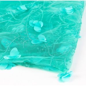 50*145Cm Vlinder Kant Polyester Stof, diy Handgemaakte Materialen Voor Tissue Kids Home Textiel Voor Naaien Tilda Pop, 1Yc3899