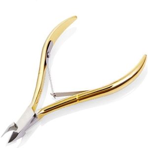 Cuticle Schaar Goud Nagelknipper Dode Huid Sharp Tangen Manicure Pedicure Rvs Cuticle Schaar Nail Care Tool