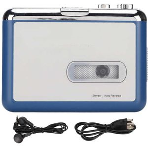 Ezcap Bluetooth Cassette Speler Auto Reverse Functio Tape Speler Met 3.5Mm Jack Hoofdtelefoon Cassette Muziekspeler