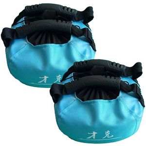 1 Paar Verstelbare Kettlebells Zandzak Draagbare Zware Training Zand Tas Gewichtheffen Halter Voor Home Gym Fitness Workout