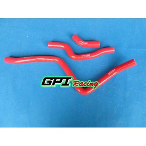 GPI silicone radiator slang VOOR yamaha Raptor 660 Raptor660 YFM660 YFM 660 2001 2002 2003 2004 2005 03 04 05 01 02 ROOD