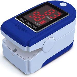 Draagbare Mini Vinger Pulsoxymeter Pulsoximeter Clip Preventieve Pulsoximetrie Bloed Zuurstof Hartslagmeter Saturatiemeter