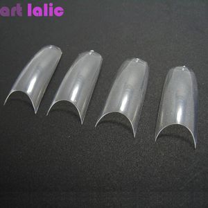 10 Maten 500 Pcs Europa Stijl Franse Valse Acryl Nail Art Decoraties Decal C Curve Tips Voor Vrouwen Meisje