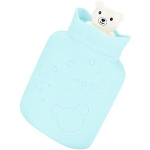 Draagbare Winter Silicone Warmwaterkruik Water Warm Zak Mini Hand Warmers voor Baby Studenten