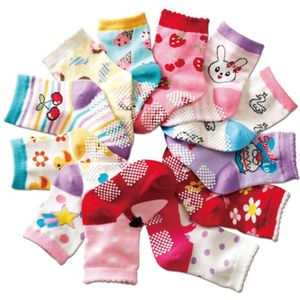 12 Paar/set Peuter Baby Katoenen Sokken Leuke Comfortabele Anti Slip Elastische Sokken Voor 0-24 Maanden Meisjes
