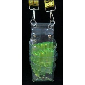 Kapper Transparante Schaar Zak Kam Clip Borstel Plastic Opslag Zakken Kappers Hulpmiddel Messenger Bag Kapper Bag
