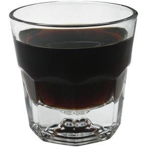 1 Stuk Whiskey Glazen Beker Vierkante Kristal Wijn Wodka Glas Wei-eiwit Espresso Koffie Beker Thermische Glas Voor Thuis bar Beer Party