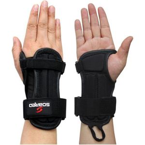 Pols Bescherming Schaatsen Snowboard Skiën Armguard Verstelbare Polssteun Hand Protector Palm Gewatteerde, H-101B