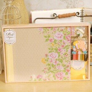 ENOGREETING DIY leuke bloemen mooie baby herinneringen lover scrapbooking fotoalbum set