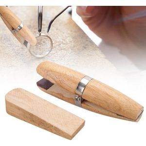 Hout Ring Klem Juweliers Houder Sieraden Maken Benchwork Professionele hout pincet Hand Sieraden Gereedschap