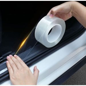 1/3/5M Auto Stickers Auto Interieur Protector Film Deur Rand Beschermende Lijm Auto Kofferbak Instaplijsten auto Body Vinyl Accessoires