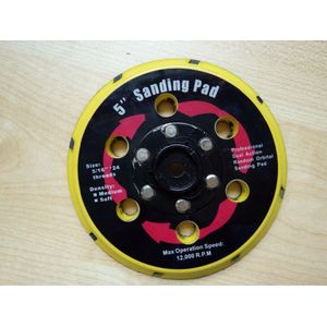2 stk/partij 15 gaten 5 inch/125mm polijsten plaat fit RUPES polijstmachine met vacuüm, schuurschijf voor 5 ""elektrische sander