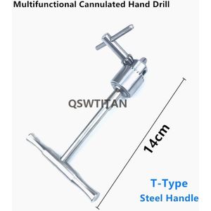 Orthopedische Bone Hand Boor Hout Of Roestvrij Stalen Handgreep Veterinaire Orthopedische Instrument