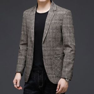2022 Blazers Mannen Lente Herfst Business Casual Pak Koreaanse Versie Heren Slanke Blazers Mannen Kleding J688