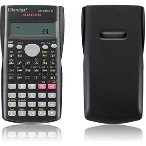 Handheld Student Wetenschappelijke Rekenmachine 2 Lijn Display 82MS-A Draagbare Multifunctionele Rekenmachine Voor Wiskunde Onderwijs