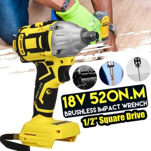 18V 350N. M Borstelloze Slagmoersleutel Snoerloze Elektrische Wrench Power Tool Koppel Oplaadbare Voor Makita Batterij DTW285Z