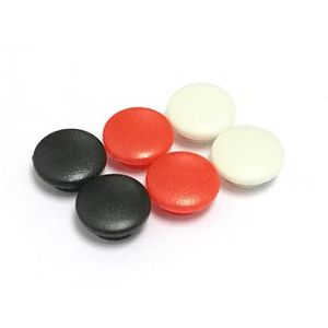 200pcs 6*6mm knop cap drukknop caps rood/zwart/wit switch cover voor 6*6 ronde schakelaars prijs