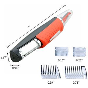 Pro Trimme Multifunctionele Elektrische Scheerapparaat Draagbare Scheren Scheermes Mannen Baard Trimmer Machine Scheermes Body Haar Snijder Wasbare