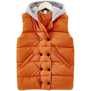 Kinderen Uitloper Korte Meisje Stand Katoenen Vest Outdoor Klim Sport Camping Student Play Reizen Mouwloze Kledingstuk Vest