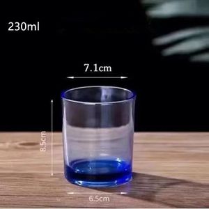 230Ml Mondwater Cup Kleur Badkamer Borstelen Cup Hotel Mondwater Glas Cup