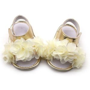 Bloemen Meisjes Sandalen Pasgeboren Baby Meisjes Schoenen Zomer Grote Bloemen Peuter Sandalen Prinses Schoenen Doek Katoen