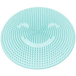 Bad Ronde Siliconen Bad Massage Kussen Borstel Voor Luie Wassen Voeten Schoon Dode Huid Badkamer Artefact Rugkussen Douche Voet