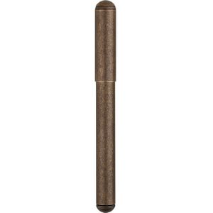 0.5Mm Messing Pen Nostalgische Salligraphy Pen School Pen Met Ijzeren Doos Schrijftafeltje Zwart Refil Multifunctionele