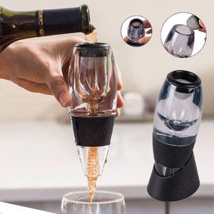 Faroot Wijn Beluchter Decanter Filter + Rode Witte Wijn Flavour Enhancer En Geen Drip Stand Set Pak Voor Cocktail Party bar