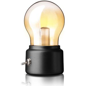 Mini Tafel Decor Light Bulb LED Oplaadbare Bed Lampen Nachtlampje voor Kantoor Eetkamer Slaapkamer