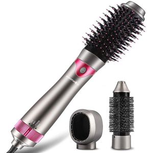 Air Brush Föhn Föhn Borstels Een Stap Föhn & Volumizer Krultang Combo Met Verwisselbare Borstelkop