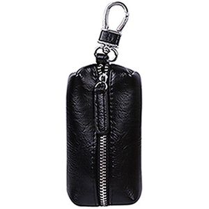 Mannen Vrouwen Synthetische Lederen Auto Sleutelhanger Houder Case Sleutelhanger Purse Bag Coin