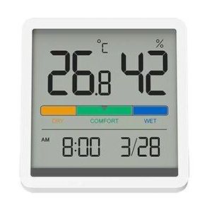 Xiaomi Miiiw Temperatuur En Vochtigheid Klok Thuis Indoor Hoge Precisie Babykamer C/F Temperatuur Monitor 3.34Inch lcd-scherm
