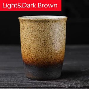 150Ml Kungfu Theekopje Cuisine Drinkware Steengoed Keramische Cup Handgemaakte Vintage Thee Aardewerk Master Cup Ruw Aardewerk Koffie Mok