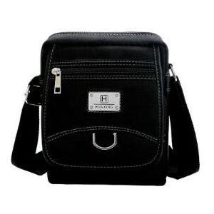 mannen Tas Messenger Bags Waterdichte Nylon Zwart Cool Rits Zak Crossbody Voor Man