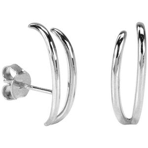 Trend Ins Stijl 925 Sterling Zilver Stud Oorbellen Voor Vrouwen Eenvoudige Geometrische Dames Oorbellen Partij Sieraden