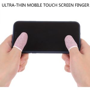 6 Pcs Zweet-Proof Mobiele Game Duim Vinger Mouw Touch Screen Gevoelige Handschoenen
