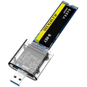 M2 Ssd Case M.2 Om USB3.0 Gen 1 5Gbps High-Speed Ssd Behuizing Voor Sata M.2 Ngff Gevallen voor Pc Accessoires Laptop Externe