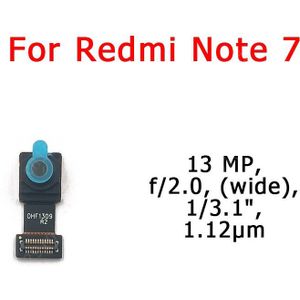 Originele Voor Achter Back Camera Voor Xiaomi Redmi Note 7 Belangrijkste Facing Camera Module Flex Kabel Vervangende Onderdelen