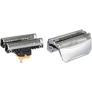 Sanq 1 Pcs Scheren Hoofd Scheermes Hoofd Vervanging Kit &amp; 1 Pcs Vervanging Scheerapparaat Folie Hoofd