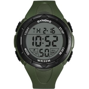 Synoke Horloge Montre Femme Relogio Masculino 30M Waterdicht Mannen Horloge Led Digitale Sport Horloge Dubbele Klok Hombre Montre Homme # F