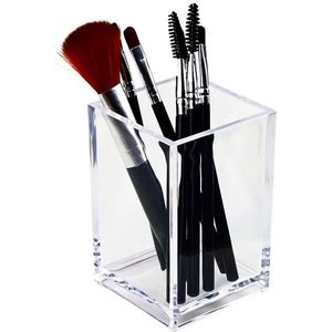Opslag Make-Up Borstel Pot Met Borstels Opslag Acryl Make Up Organizer Voor Cosmetica Houder Desk Cosmetische Storage
