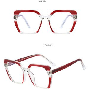 Mimiyou Anti-Blauw Licht TR90 Vierkante Brilmontuur Vrouwen Lente Optische Brillen Mannen Brillen Frame Clear UV400